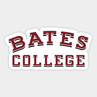 Bates College Sticker